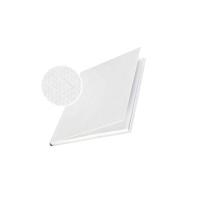 LEITZ Buchbindemappe impressBind, A4, 14 mm, weiß, Hard Cover, mit Leinenüberzug, Fassungsvermögen: 106 - 140 Blatt (7393-00-01)