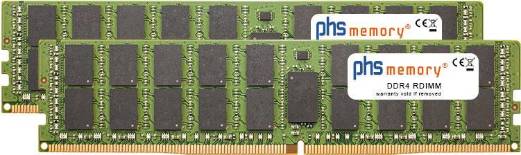 PHS-memory 256GB (2x128GB) Kit RAM Speicher kompatibel mit Apple MacPro 28-Core 2,5GHz (2019) DDR4 RDIMM 3DS 2933MHz PC4-23400-R (SP468841)