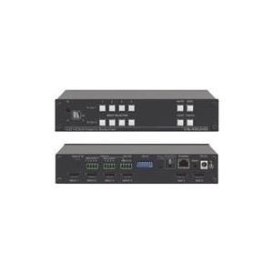 Kramer VS-42UHD 4x2 4K60 4:2:0 HDMI Automatic Matrix Switcher - Video/Audio-Schalter - Desktop, an Rack montierbar (20-801220190)