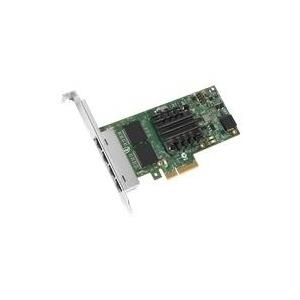 Dell Intel I350 QP - Netzwerkadapter - PCIe Low Profile - Gigabit Ethernet x 4 - für PowerEdge C6220, R320, R420, R820, VRTX M520, VRTX M620, PowerVault DL4000, NX3200, NX3300 (540-11140)