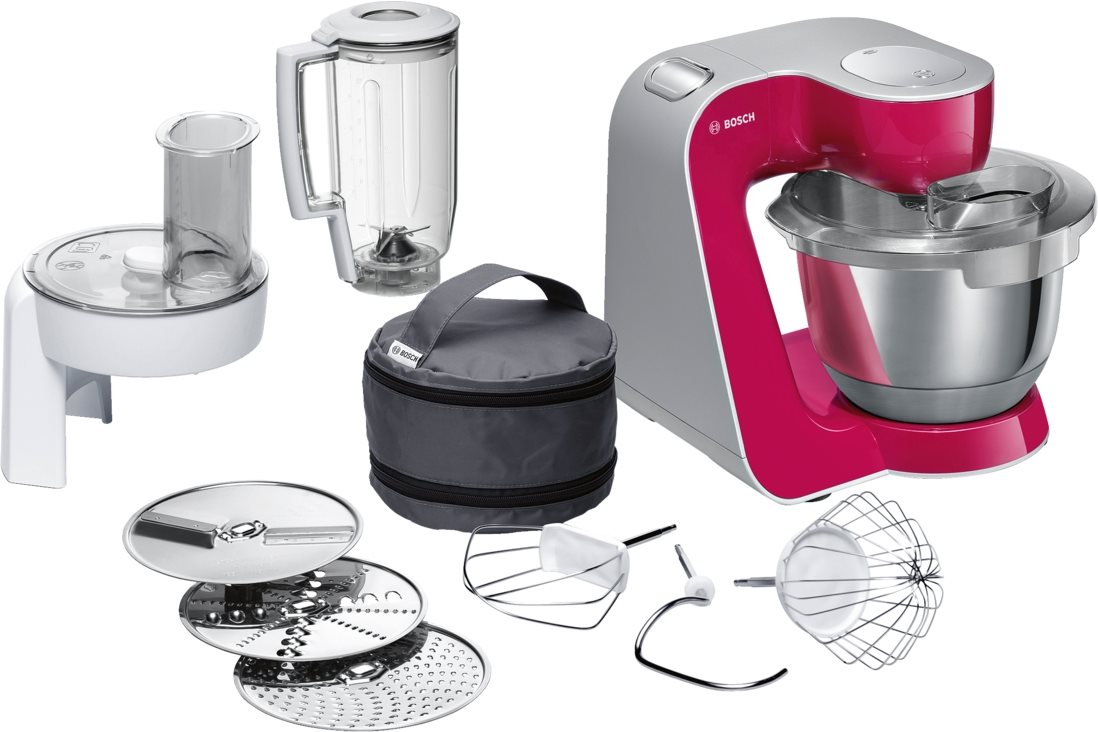 Robot da cucina Bosch MUM58420 CreationLine rosso/argento