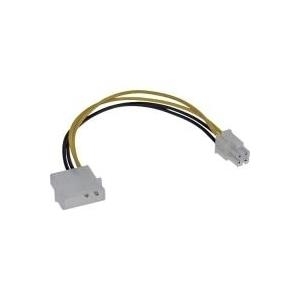 InLine - Netzteil - 4 PIN ATX12V (W) - interne Stromversorgung, 4-polig (M) - 20 cm (26632)