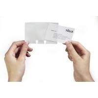DURABLE Erweiterungssatz für VISIFIXflip Visitenkartenkartei transparent, geeignet für VISIFIX desk und VISIFIX flip (2418-19)