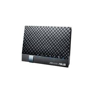 ASUS DSL-AC56U - Wireless Router - DSL-Modem - 4-Port-Switch - GigE - 802,11a/b/g/n/ac - Dualband (90IG01E0-BM3000)