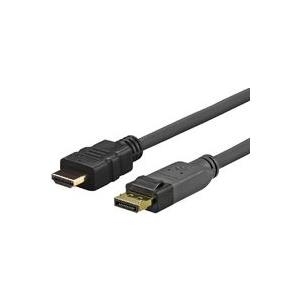 VivoLink 15m Displayport - HDMI 15m DisplayPort HDMI Schwarz (PRODPHDMI4K15)