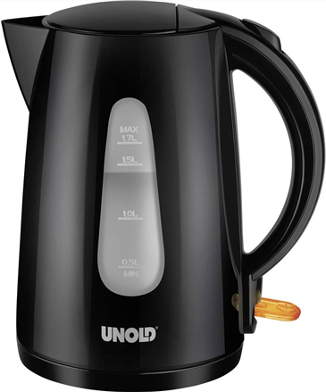 Unold Easy 1.7l 2200W Schwarz Wasserkocher (18535)