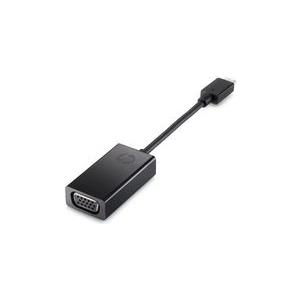 HP - Externer Videoadapter - USB Type-C - D-Sub - Schwarz (P7Z54AA#ABB)