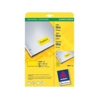 Avery - Etiketten - Gelb - A4 (210 x 297 mm) - 20 Stck. 48) (L6041-20)