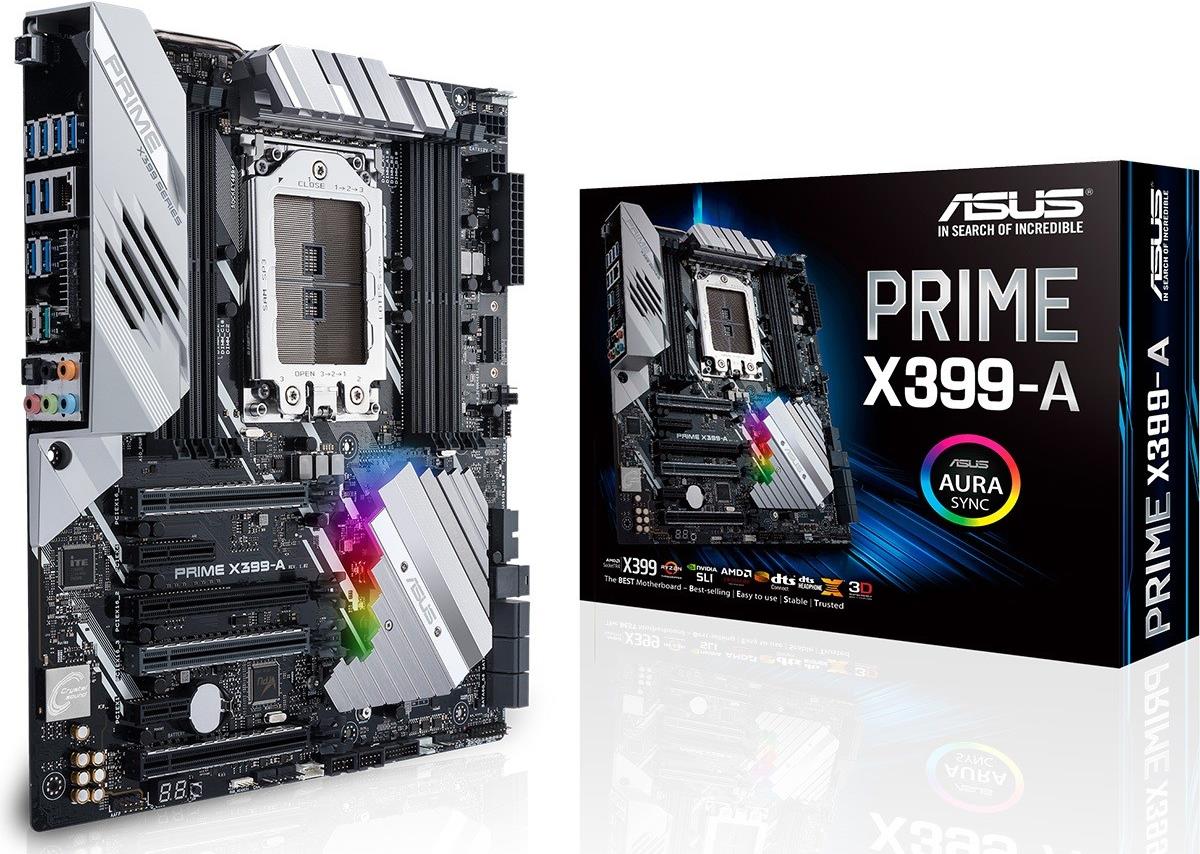 Asus * PRIME X399-A TR4 8DDR4 6SATA / 8USB 3.1 eATX (PRIME X399-A) Asus * PRIME X399-A TR4 8DDR4 6SATA / 8USB 3.1 eATX (PRIME X399-A)