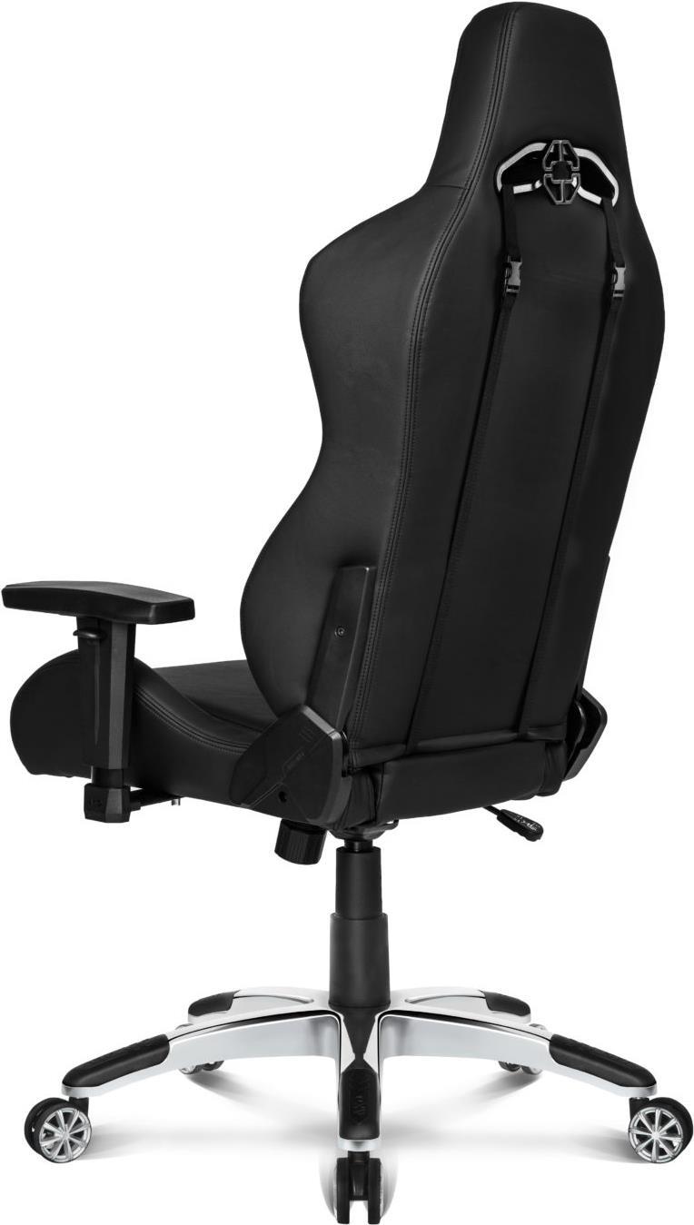 AKRACING Master Premium - PC-Spielstuhl - 150 kg - Gepolsterter Sitz - Gepolsterte Rückenlehne - Aluminium - Schwarz (AK-PREMIUM-BK)