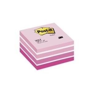 Foglietti riposizionabili Post-it® Notes Cubo 76x76 mm 450 ff rosa pastello 2028-P