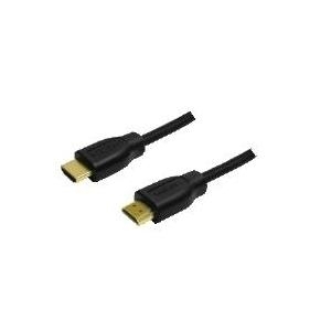 Logilink High Speed con Ethernet - Cavo video/audio/rete - HDMI - HDMI 19 pin (M) - HDMI 19 pin (M) - 5 m - Nero (CH0039)