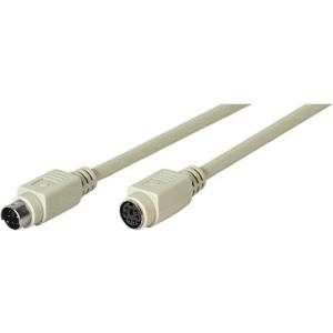 Verlängerungskabel PS-2, 6pol Mini DIN St.-6pol Mini DIN Bu., 2,0 m (33102G)