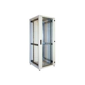 Conteg iSEVEN - Schrank - Schwarz, RAL 9005 - 42HE - 48,3 cm (19) (RI7-42-80/100-H)