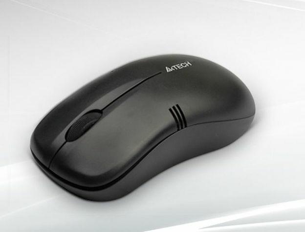 A4Tech V-Track G3-230N-1 - Maus - optisch - 3 Tasten - kabellos - 2,4 GHz - kabelloser Empfänger (USB) (G3-230N-1)