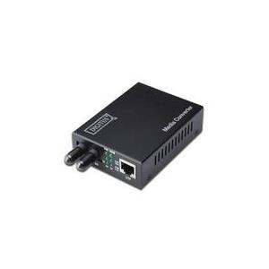 Digitus Professional DN-82110-1 - Medienkonverter - 10Base-T, 1000Base-SX, 100Base-TX, 1000Base-T - RJ-45 / ST multi-mode - extern - bis zu 500 m - 850 nm (DN-82110-1)