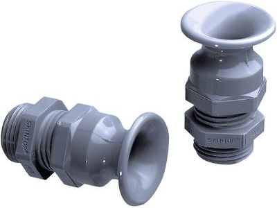 LappKabel Kabelverschraubung mit Biegeschutztrompete M20 Polyamid Silber-Grau (RAL 7001) SKINTOP® BT-M 20 x 1.5 1 St. (53017430)