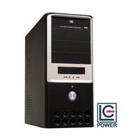 LC-Power Geh MT 420W LC-Power ATX-7005B / 12cm / schwarz-silber (ATX-7005B)