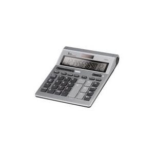 TWEN Tischrechner 1220 S 12-stelliges großes, abgewinkeltes LC-Display, Solar-- (TWEN 1220 S)