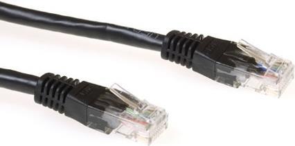 Cavo di rete nero ACT CAT6A UTP 05 m 05 m Cat6a U/UTP (UTP) (IB4200)