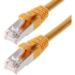 Herweck Helos - Patchkabel - RJ-45 (M) - RJ-45 (M) - 3,0m - SFTP-Kabel - CAT 6 - gelb (118011)