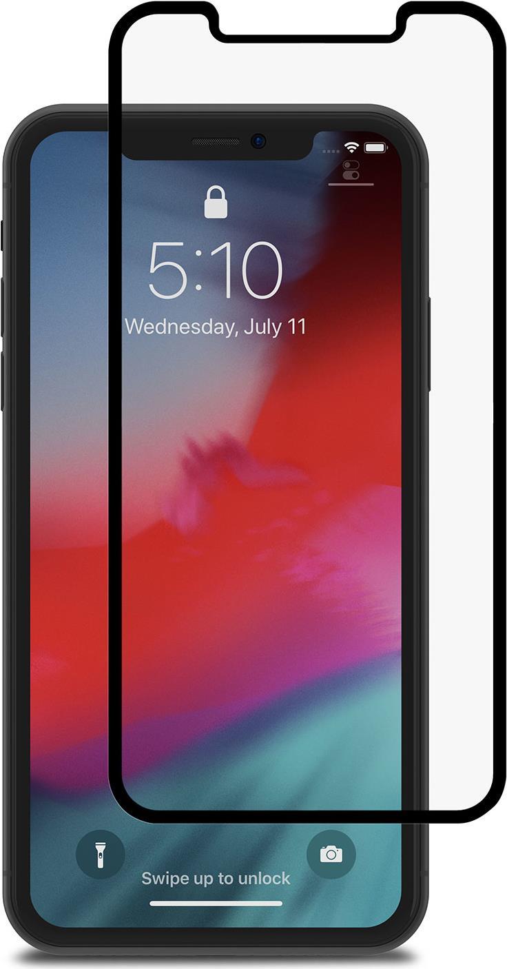 Moshi IonGlass - Rahmenloser Display-Privatsphärenfilter - iPhone XR - Schwarz - Transparent (99MO115001)