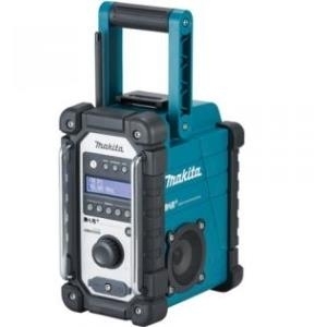 Makita DAB+ Baustellenradio DMR110 DAB+, UKW, AUX spritzwassergeschützt Grün, Schwarz (DMR110)