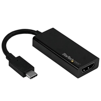 StarTech.com USB C to HDMI Adapter - USB Type-C to HDMI Converter - 4K 60Hz - Externer Videoadapter - USB Type-C - HDMI - Schwarz (CDP2HD4K60)