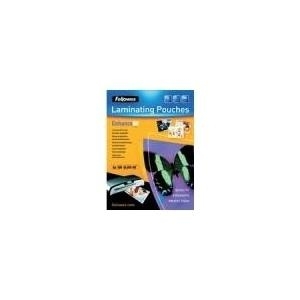 FELLOWES PUNCHED POUCH 228X303 80MIC 100PK