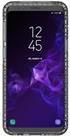Griffin Survivor Strong - Hintere Abdeckung für Mobiltelefon - Polycarbonat, Thermoplastisches Polyurethan (TPU) - klar - für Samsung Galaxy S9