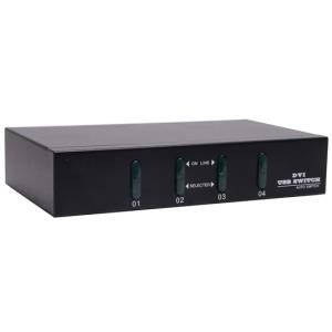 VALUE - KVM-/Audio-/USB-Switch - USB - 4 x KVM/Audio/USB - 1 lokaler Benutzer - Desktop (14.99.3247)