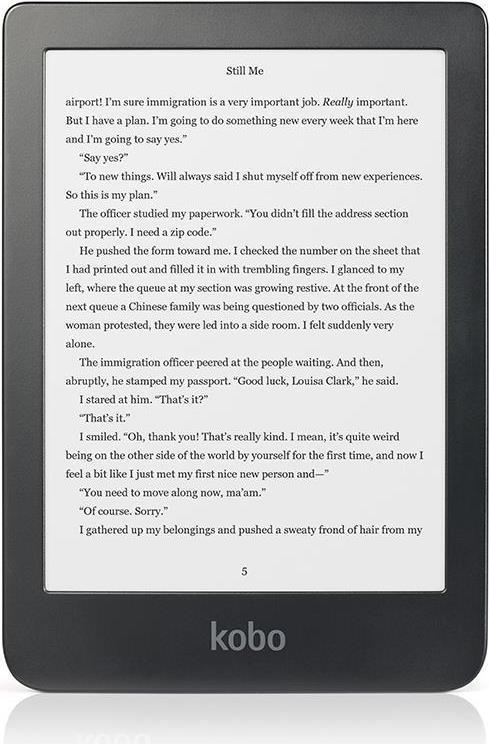 Kobo Clara HD - eBook-Reader - 8 GB - 15.2 cm (6) E Ink Carta (1072 x 1448) - Touchscreen - Wi-Fi - Sonderposten