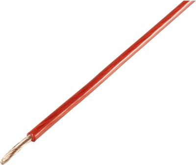 TRU COMPONENTS 1568967 Massekabel 1 x 4 mm² Rot 5 m (1568967)