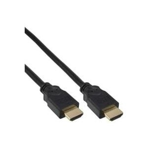 INLINE - Video- / Audiokabel - HDMI - HDMI, 19-polig (M) - HDMI, 19-polig (M) - 10,0m - Schwarz (17610P)