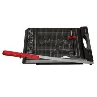 OLYMPIA G410 Schneidemaschine abgedeckte Klinge Kunststoffplatte max Schneiddicke 10 Blaetter (3109)