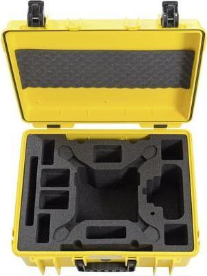 B&W 6000/Y/DJI4P - Gehäuse - Gelb - Schaum - Polypropylene (PP) - DJI Phantom 4 - Phantom 4 Pro - Phantom 4 Pro Plus - Phantom 4 Advanced - Phantom 4 Obsidian - STANAG 4280 - DEF STAN 81-41 - ATA 300 - IP67 - -30 - 80 °C (6000/Y/DJI4P)