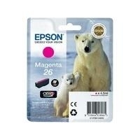 ORIGINAL Epson Cartuccia d'inchiostro magenta C13T26134012 26 300 Seiten 45ml standard