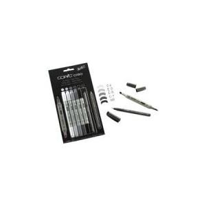 COPIC Marker ciao 5+1 Set, Grautöne Der Marker zum Layouten, Skizzieren und Illustrieren (22075 554)