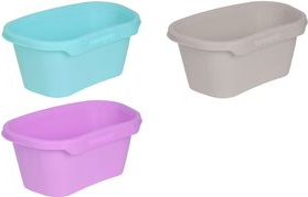 keeeper Wäschewanne tilda, Breite: 575 mm, grau Farbe: urban grey, ergonomische Form, modernes Design, - 1 Stück (1009213400000)