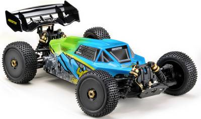 Absima STOKE Gen2.0 Blau Brushed 1:8 RC Modellauto Elektro Buggy Allradantrieb (4WD) RtR 2,4 GHz (13100)