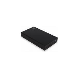Eminent Ewent EW7056 - Speichergehäuse - 8,9 cm (3.5) - SATA - USB 3,1 - Schwarz (EW7056)