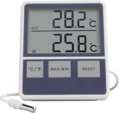 Basetech BTTH-1015 Kabelgebundenes Thermometer Weiß (BT-1678760)