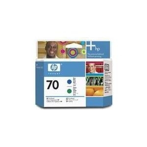 Hewlett-Packard HP 70 - Druckkopf - 1 x Blau, grün (C9408A)