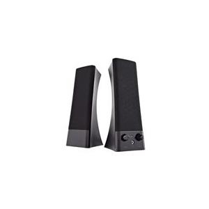 V7 SP2500 - Lautsprecher - für PC - USB - 10 Watt (Gesamt) - Schwarz
