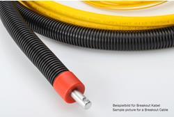 BreakOut Cable 8 Fiber OM3 20m LC/PC Conn. (DK-B250833-20/3)