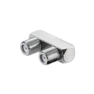 Wentronic goobay - Koaxialkoppler - F-Stecker (R) bis F-Stecker (R) - Koax (11938)