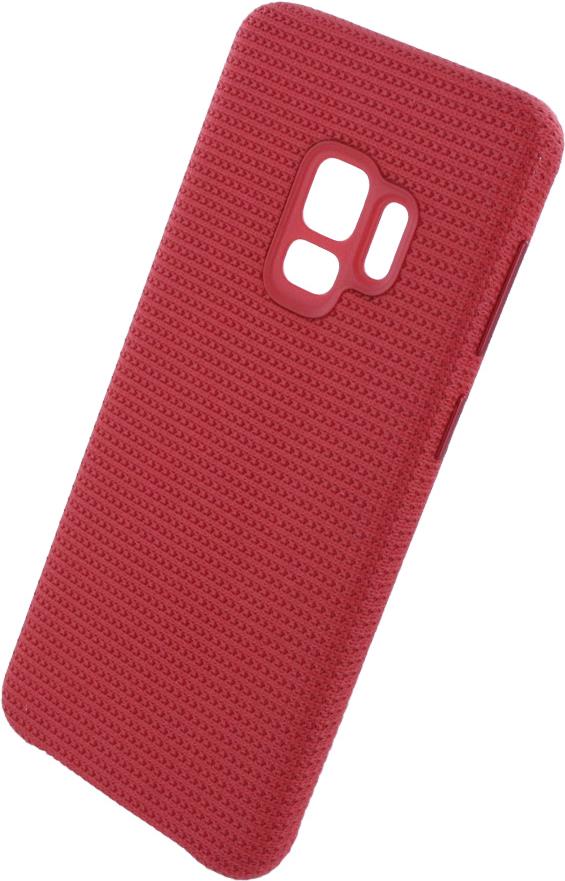 Samsung Hyperknit Cover EF-GG960 - Hintere Abdeckung für Mobiltelefon - Rot - für Galaxy S9 (EF-GG960FREGWW)