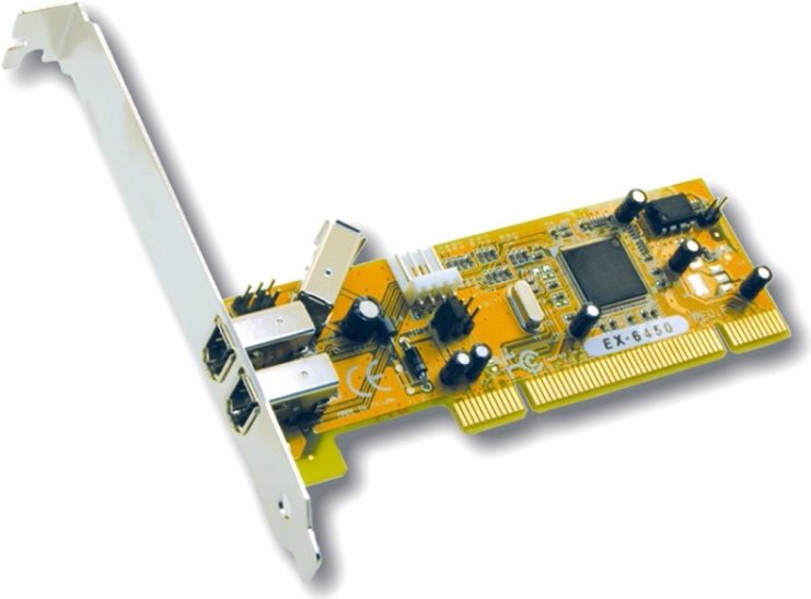 Exsys EX-6450 - FireWire-Adapter - PCI - Firewire - 3 Anschlüsse (EX-6450)