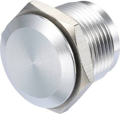 TRU COMPONENTS Blindstück Silber M01 1 St. (1272974)
