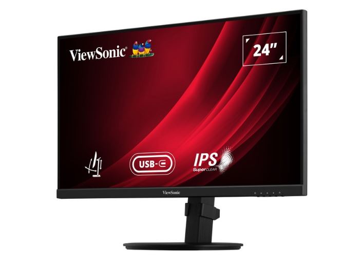 Viewsonic VG Series VG2409-MHDU-2 Monitor PC 605 cm (23.8") 1920 x 1080 Pixel Full HD LED Nero